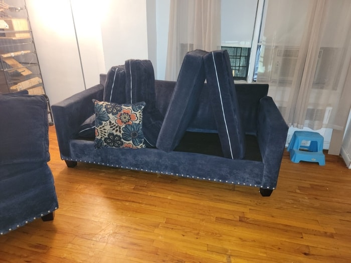 Limpieza económica de sofás